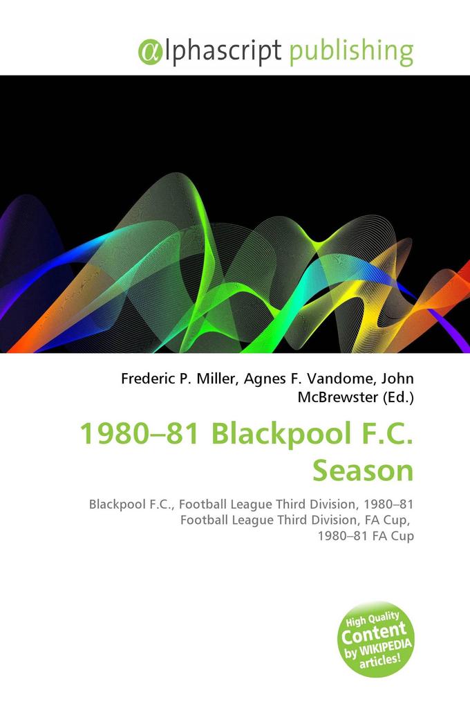 1980-81 Blackpool F.C. Season