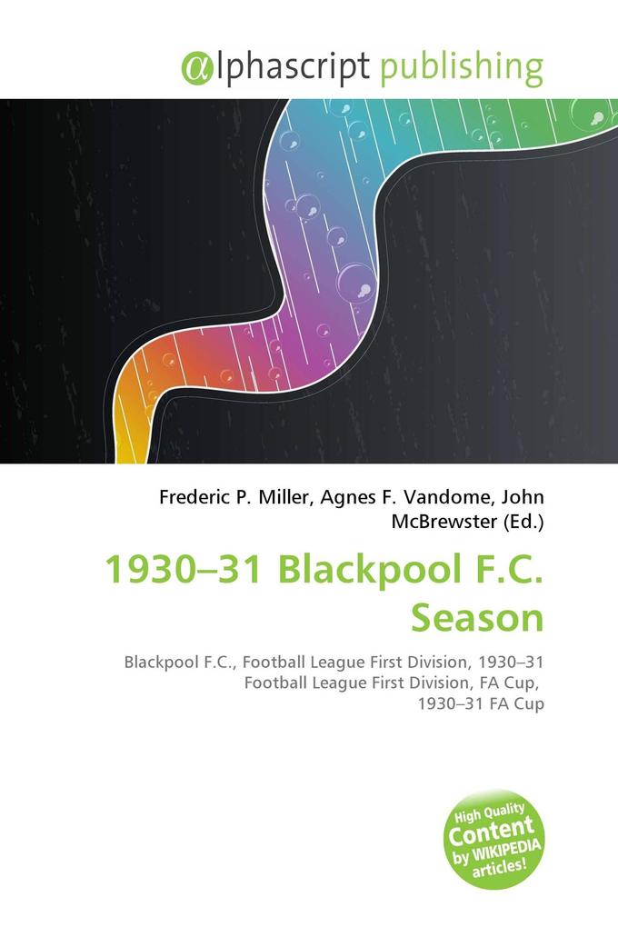 1930-31 Blackpool F.C. Season