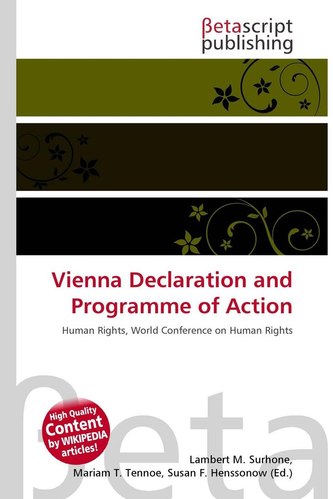 Vienna Declaration and Programme of Action
