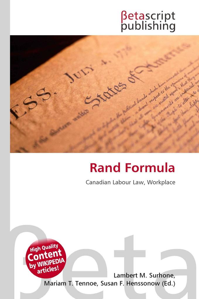 Rand Formula