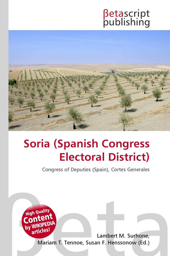 Soria (Spanish Congress Electoral District)