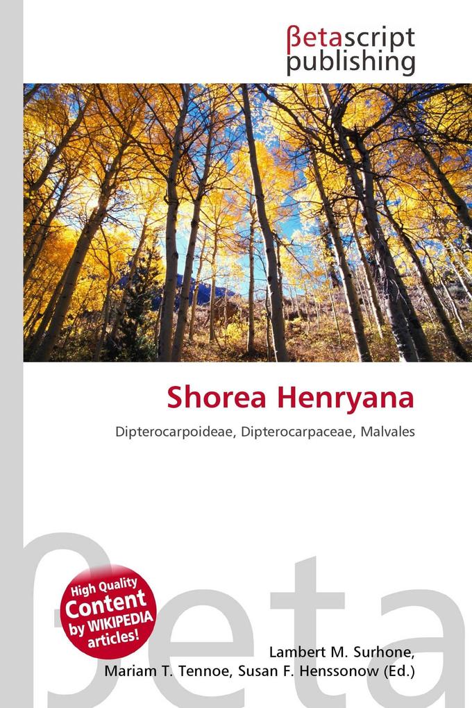 Shorea Henryana