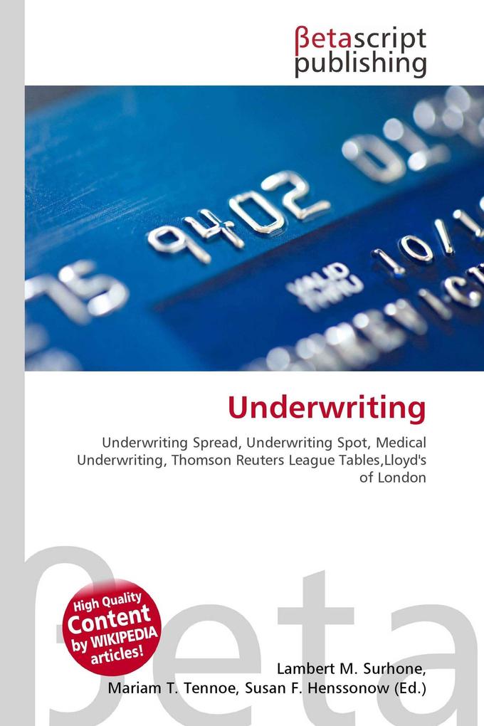 Underwriting
