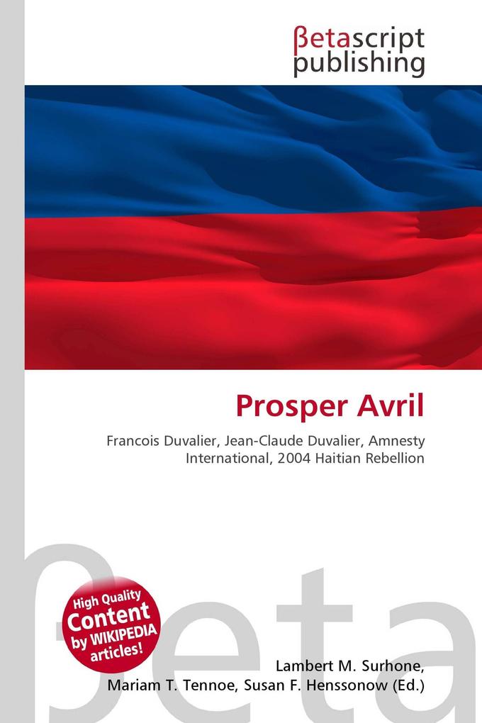 Prosper Avril