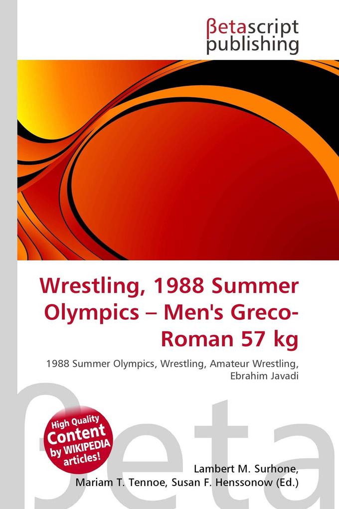 Wrestling 1988 Summer Olympics - Men's Greco-Roman 57 kg