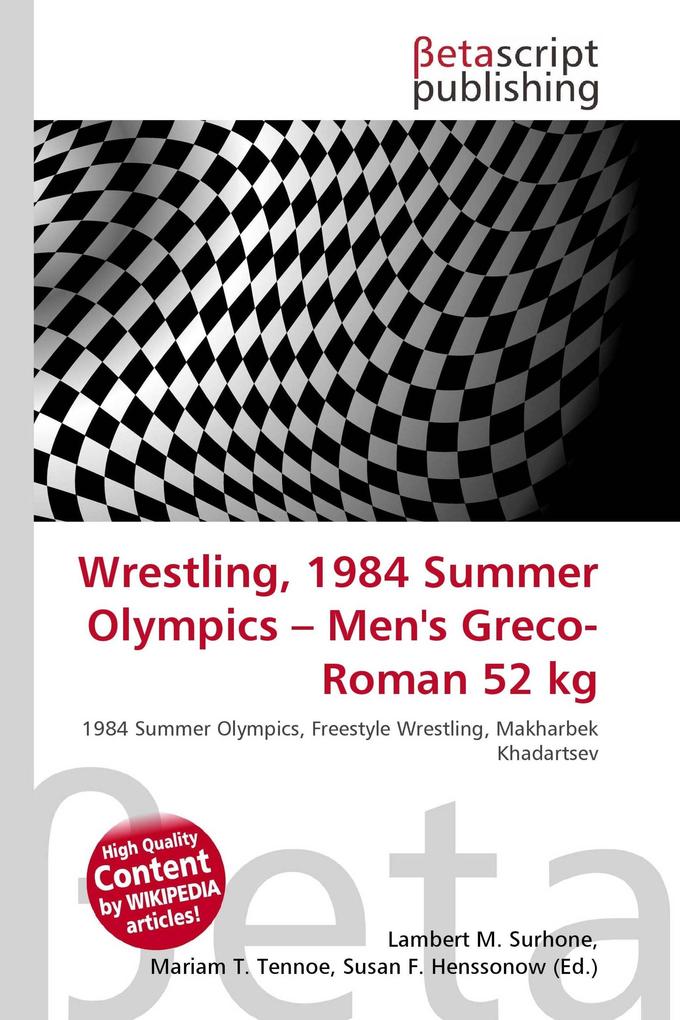 Wrestling 1984 Summer Olympics - Men's Greco-Roman 52 kg