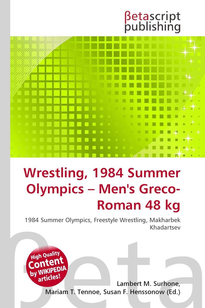 Wrestling 1984 Summer Olympics - Men's Greco-Roman 48 kg