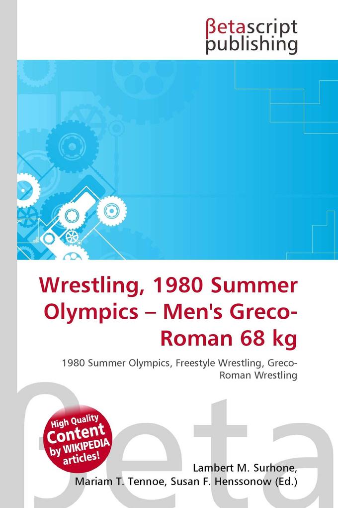 Wrestling 1980 Summer Olympics - Men's Greco-Roman 68 kg