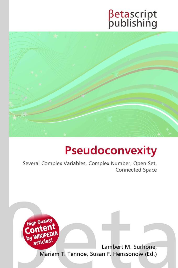 Pseudoconvexity