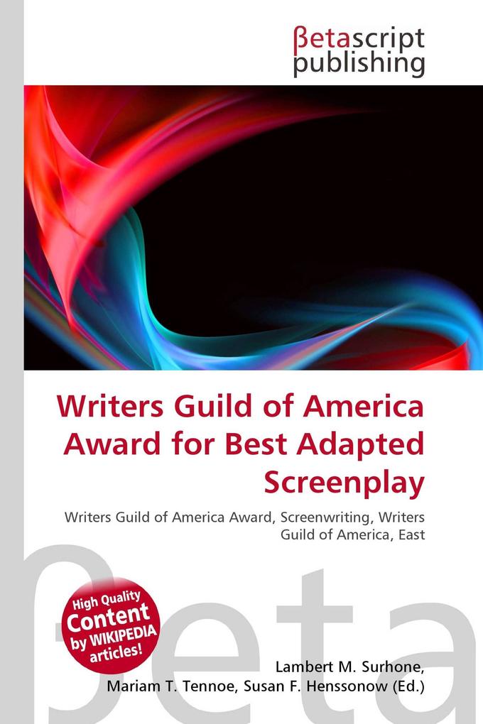 Writers Guild of America Award for Best Adapted Screenplay