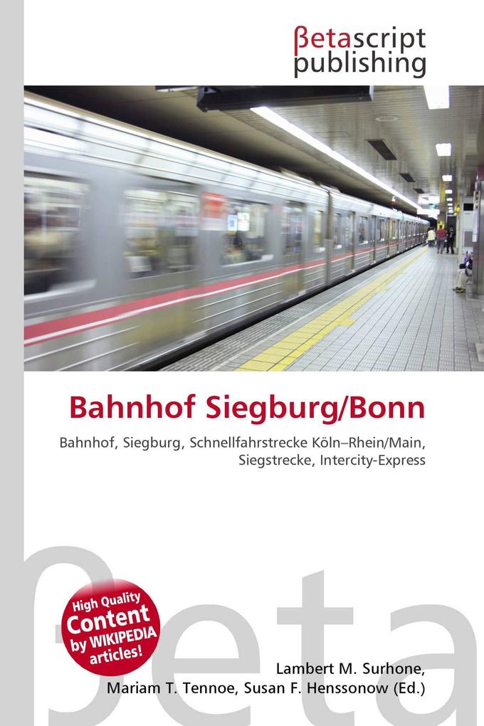Bahnhof Siegburg/Bonn