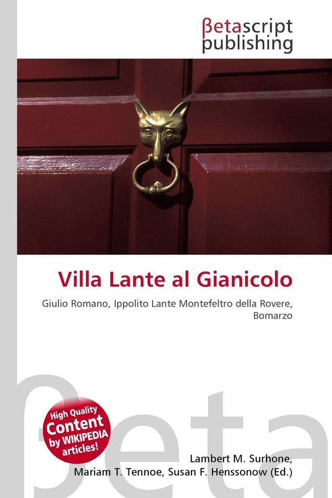 Villa Lante al Gianicolo
