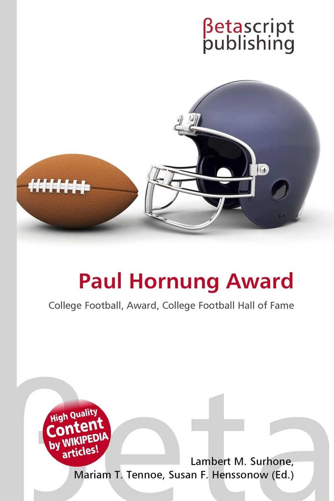 Paul Hornung Award