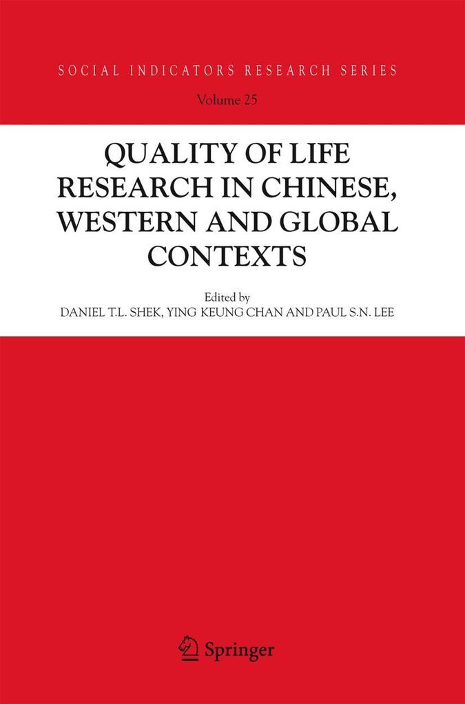Quality-of-Life Research in Chinese Western and Global Contexts