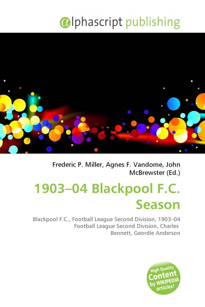 1903-04 Blackpool F.C. Season