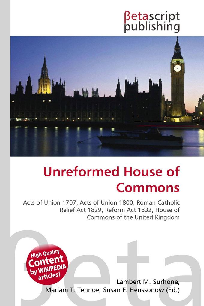 Unreformed House of Commons