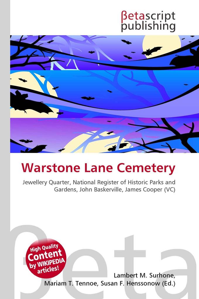 Warstone Lane Cemetery