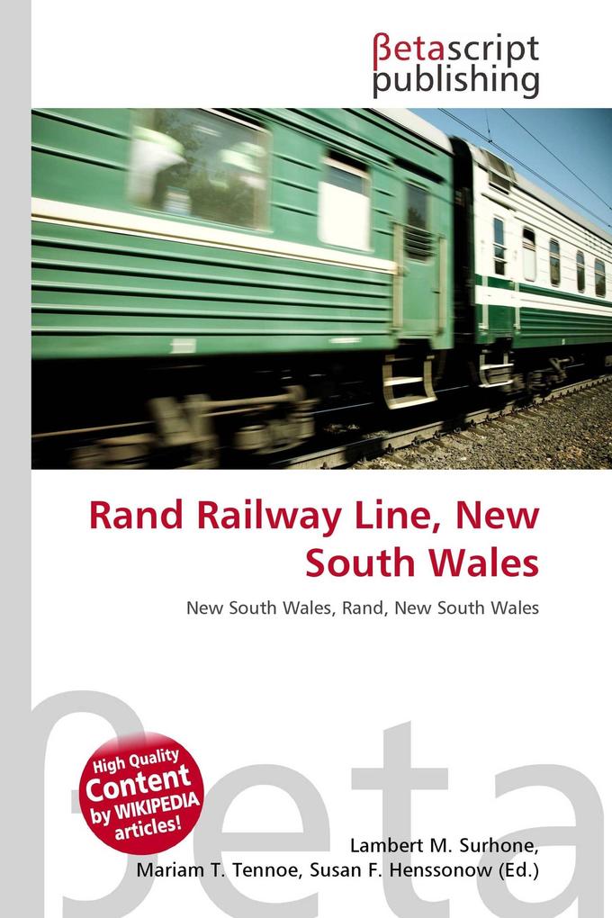 Rand Railway Line New South Wales