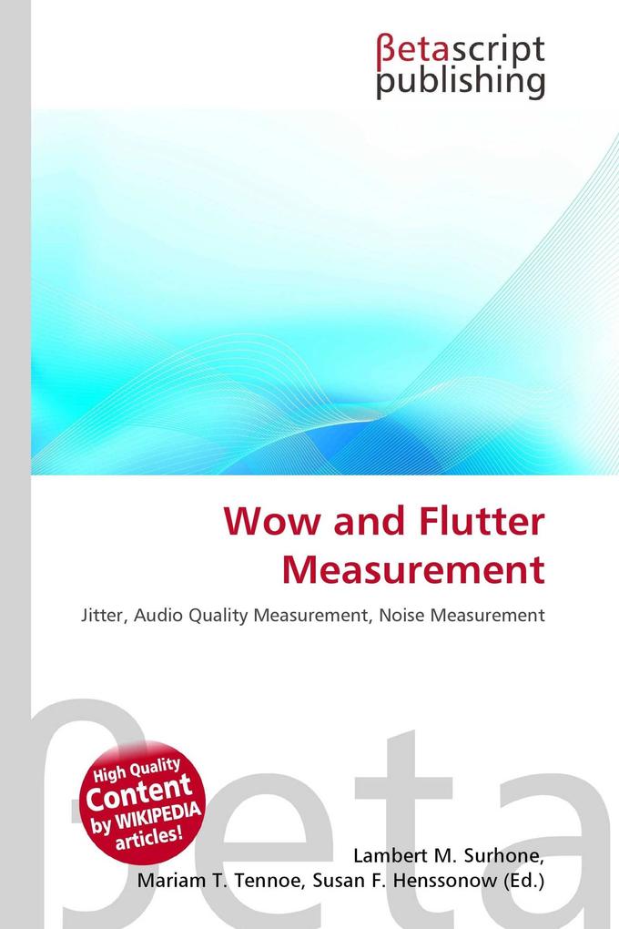 Wow and Flutter Measurement