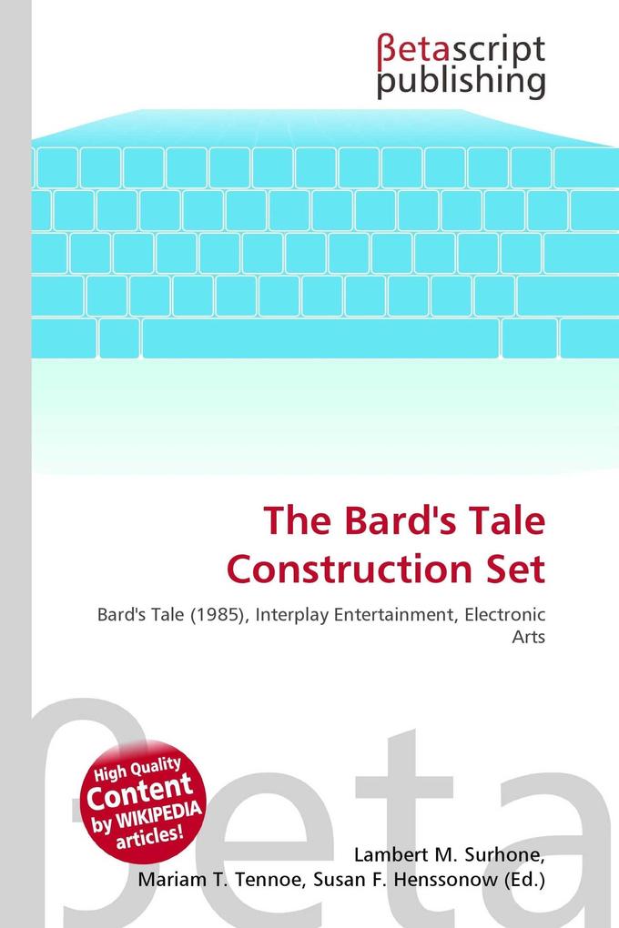 The Bard's Tale Construction Set