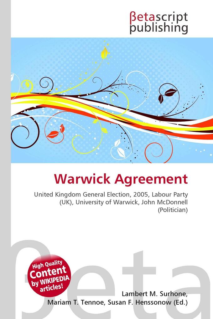 Warwick Agreement