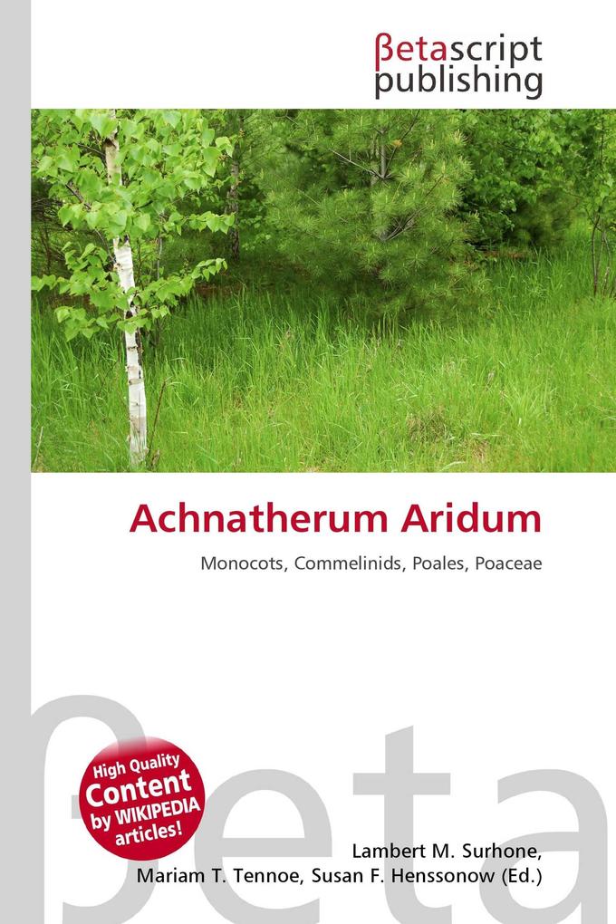 Achnatherum Aridum