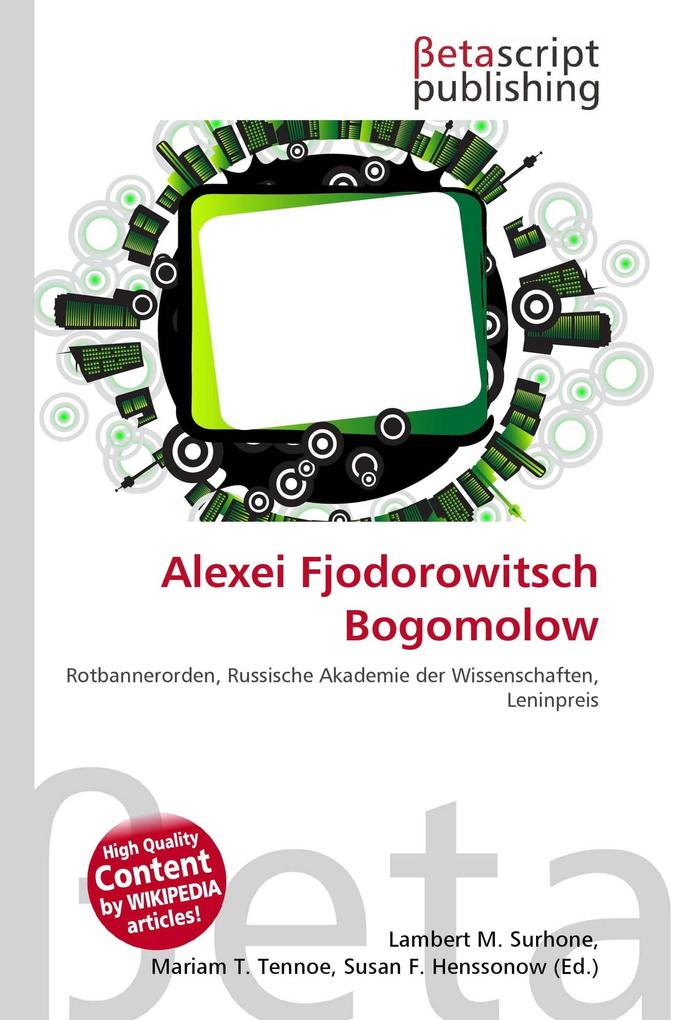Alexei Fjodorowitsch Bogomolow