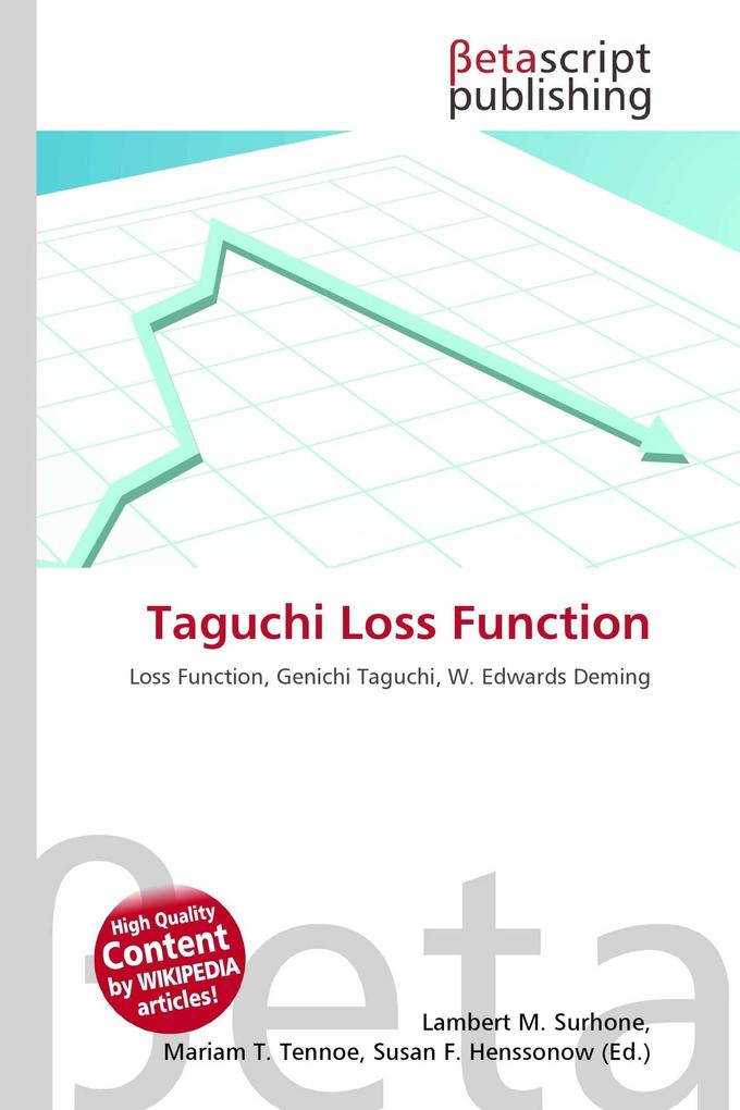 Taguchi Loss Function