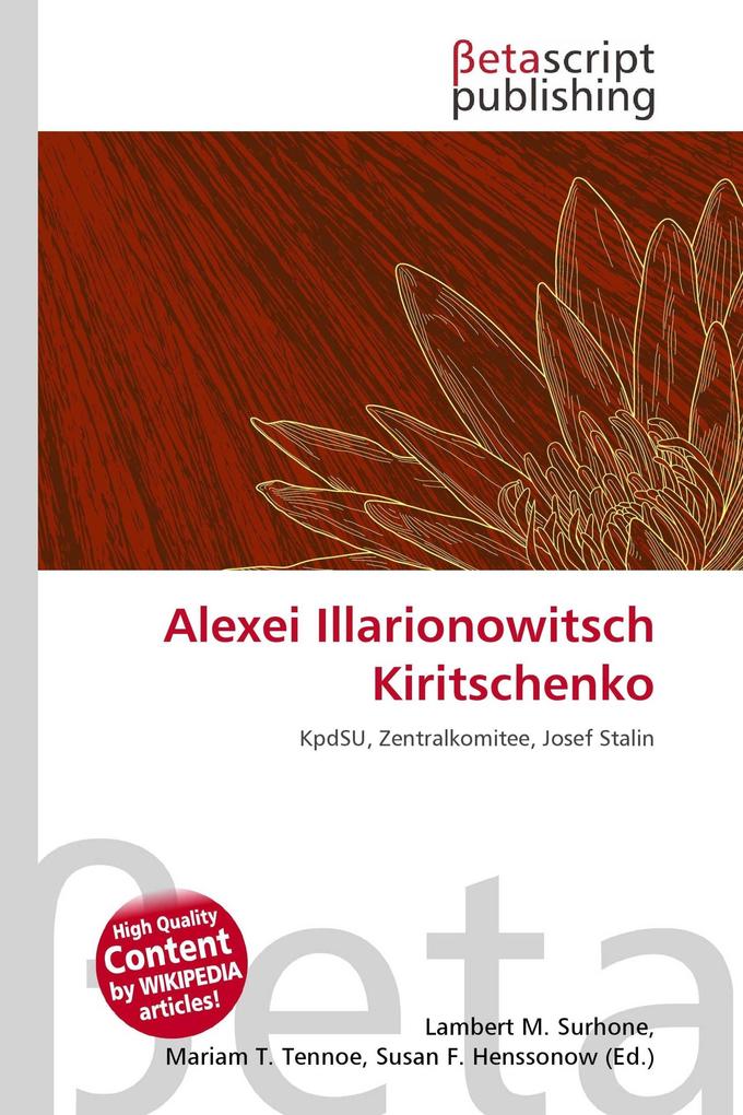 Alexei Illarionowitsch Kiritschenko