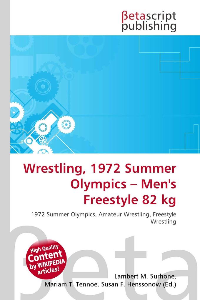 Wrestling 1972 Summer Olympics - Men's Freestyle 82 kg