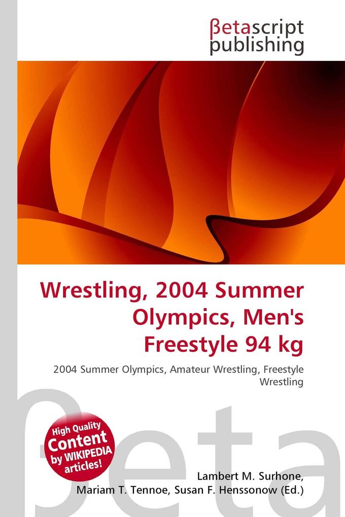 Wrestling 2004 Summer Olympics Men's Freestyle 94 kg