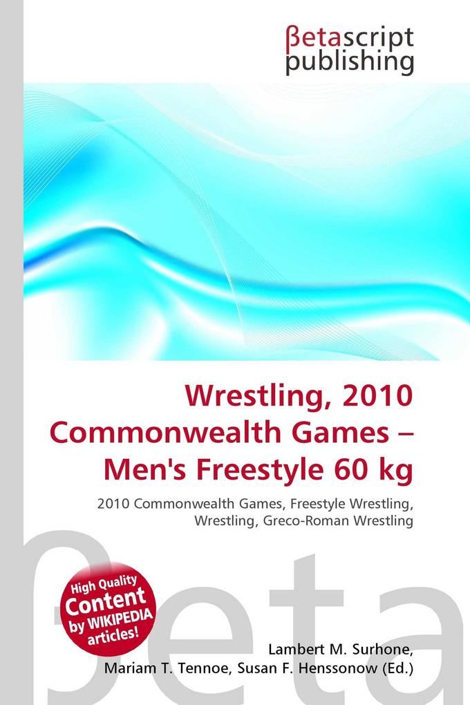 Wrestling 2010 Commonwealth Games - Men's Freestyle 60 kg