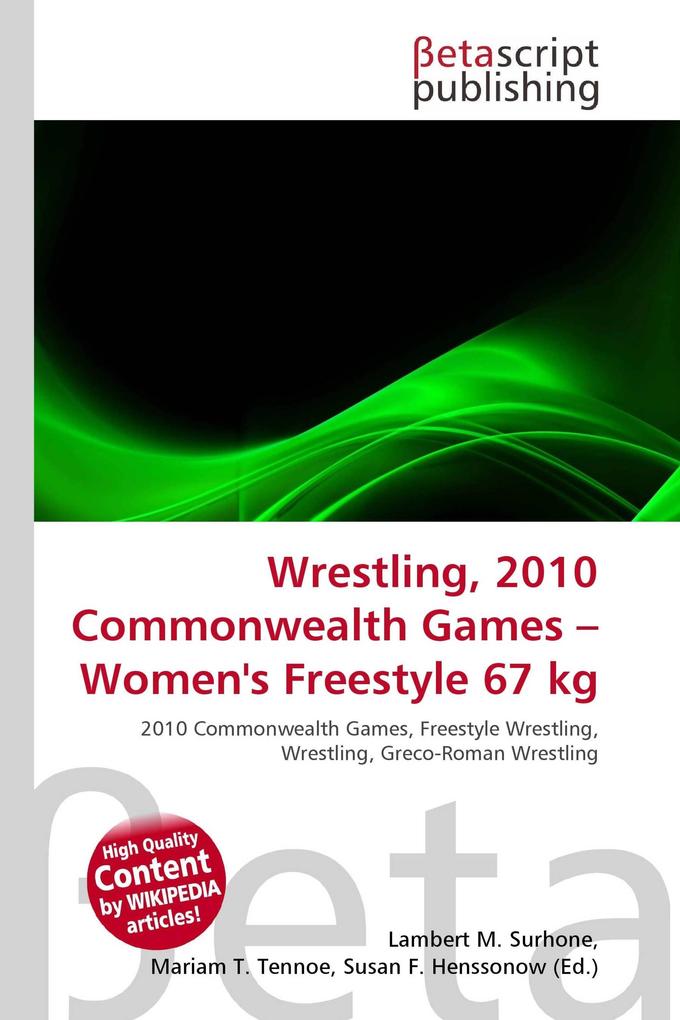 Wrestling 2010 Commonwealth Games - Women's Freestyle 67 kg