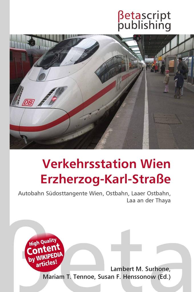 Verkehrsstation Wien Erzherzog-Karl-Straße