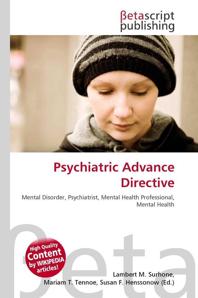 Psychiatric Advance Directive