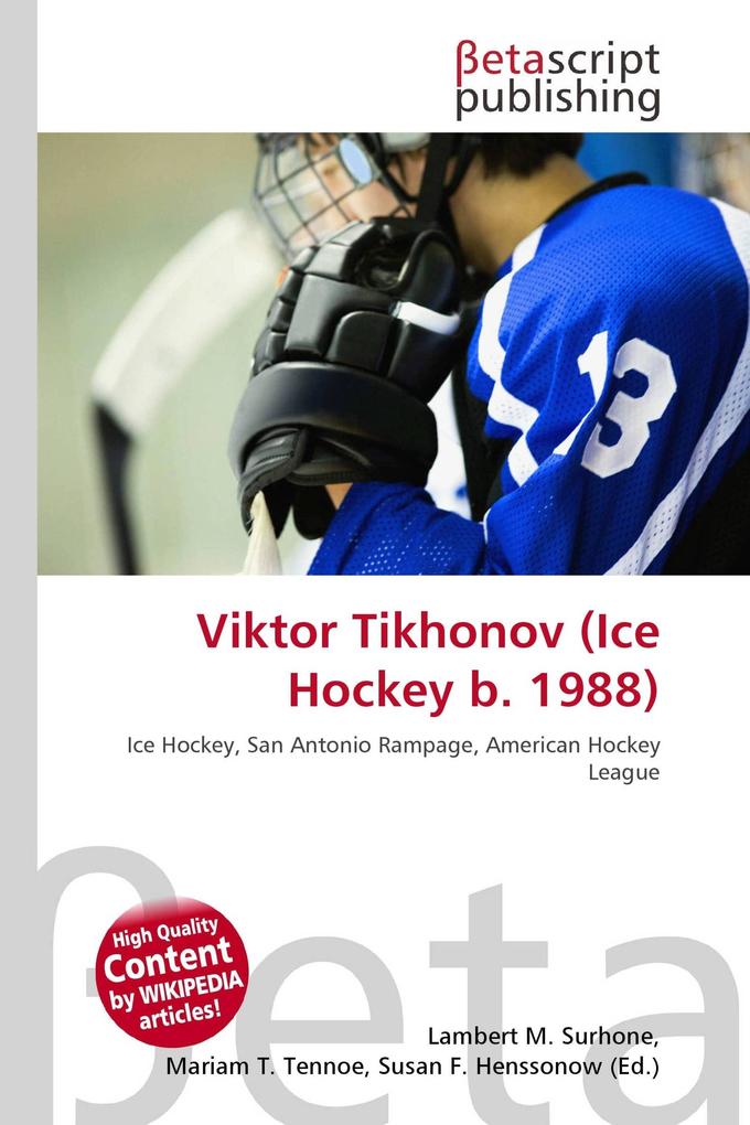 Viktor Tikhonov (Ice Hockey b. 1988)