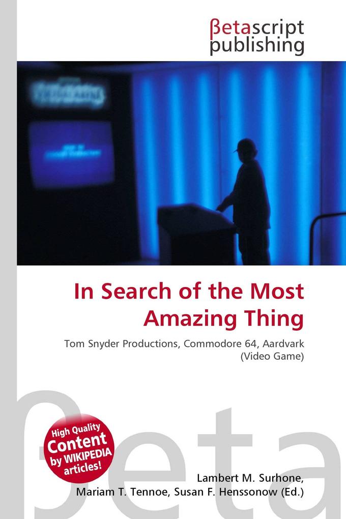 In Search of the Most Amazing Thing