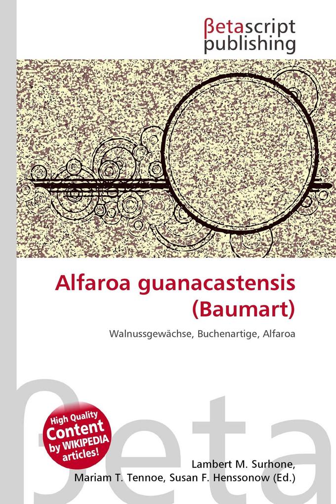 Alfaroa guanacastensis (Baumart)