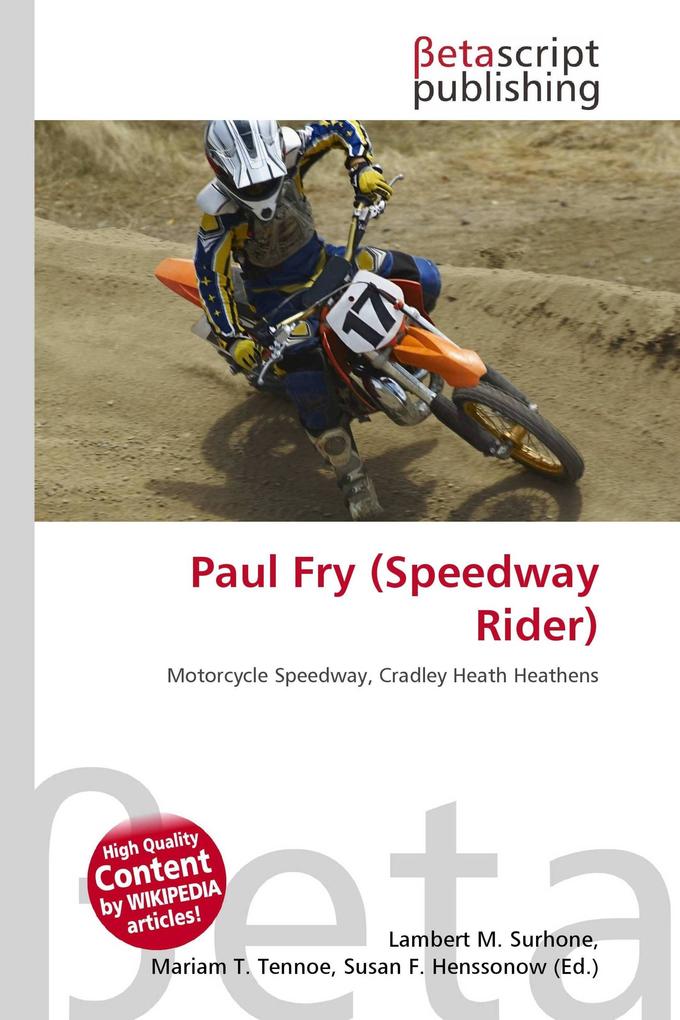 Paul Fry (Speedway Rider)