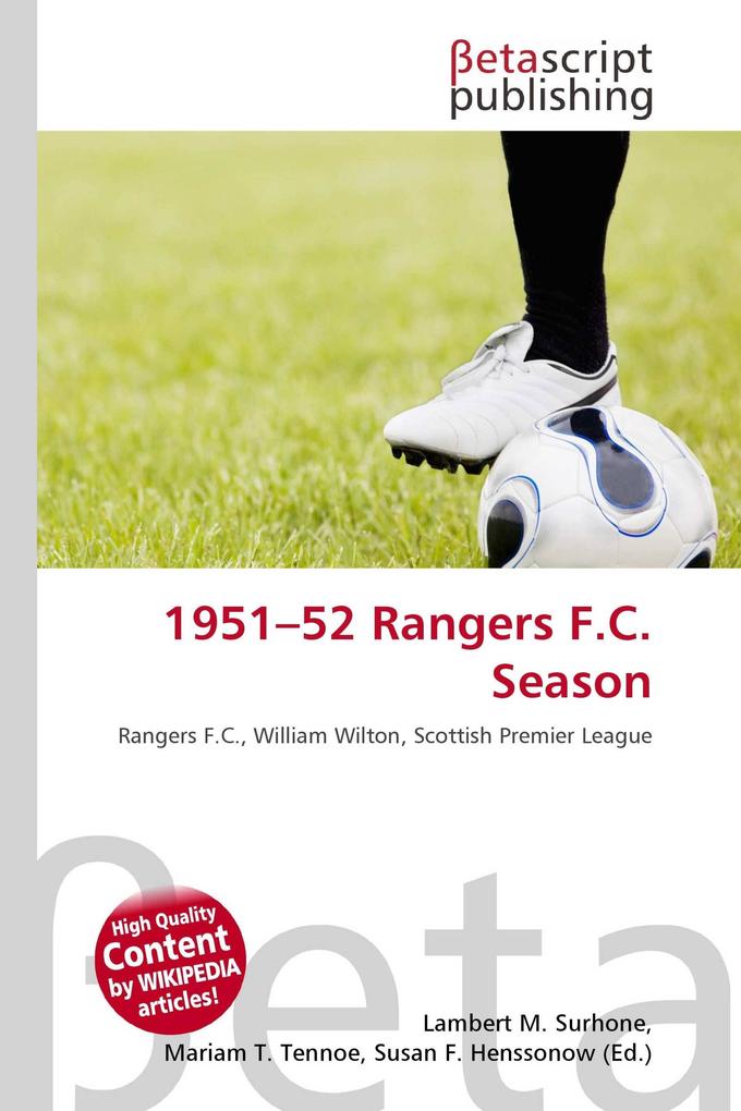 1951-52 Rangers F.C. Season