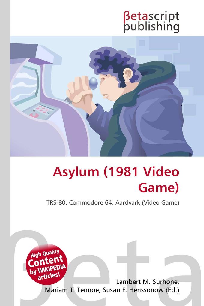 Asylum (1981 Video Game)