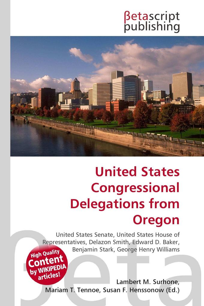 United States Congressional Delegations from Oregon
