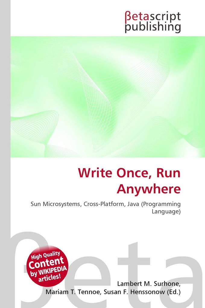 Write Once Run Anywhere