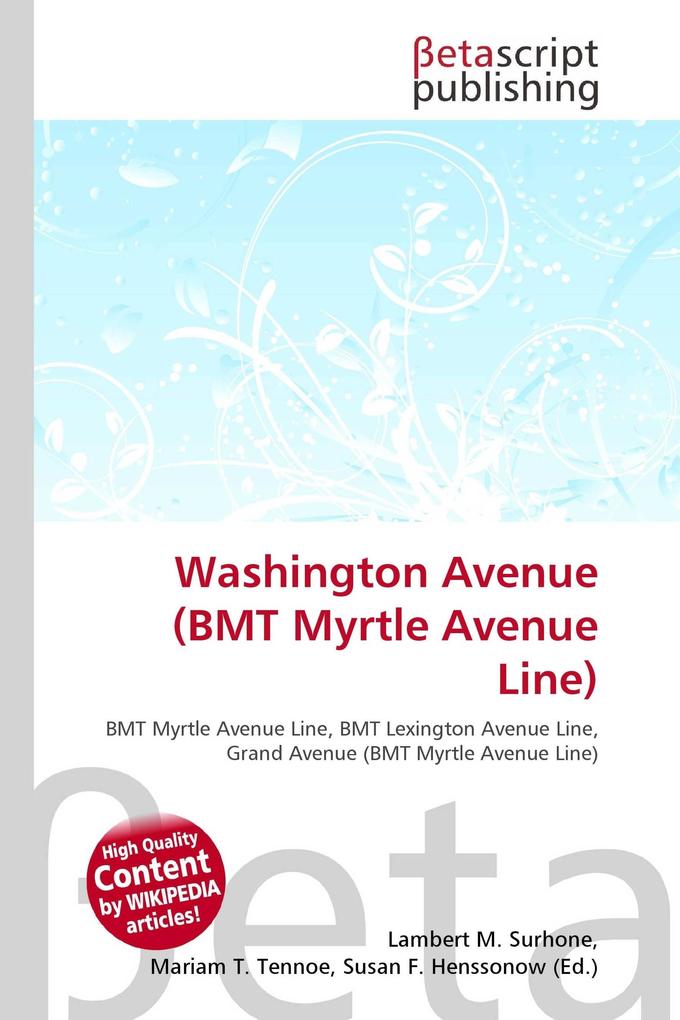 Washington Avenue (BMT Myrtle Avenue Line)