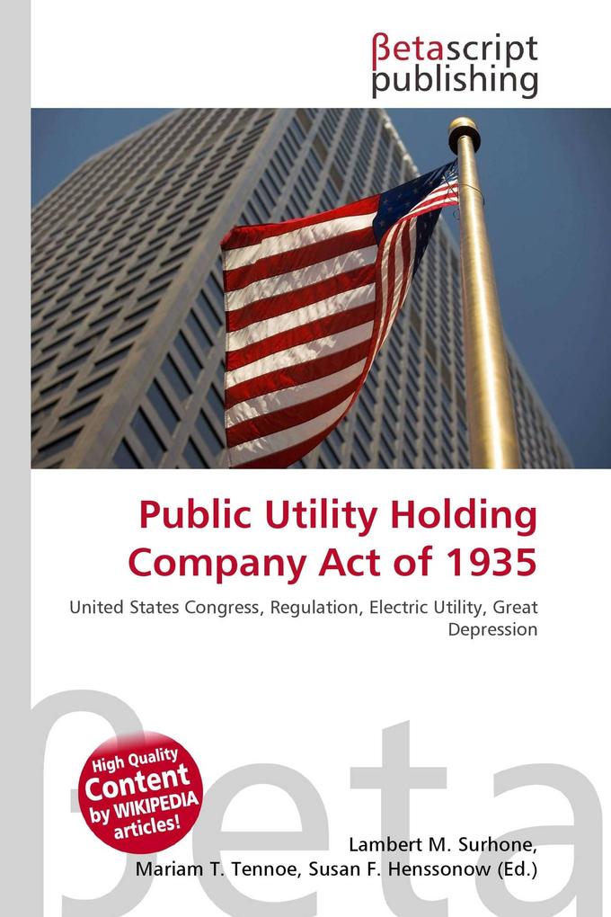 Public Utility Holding Company Act of 1935