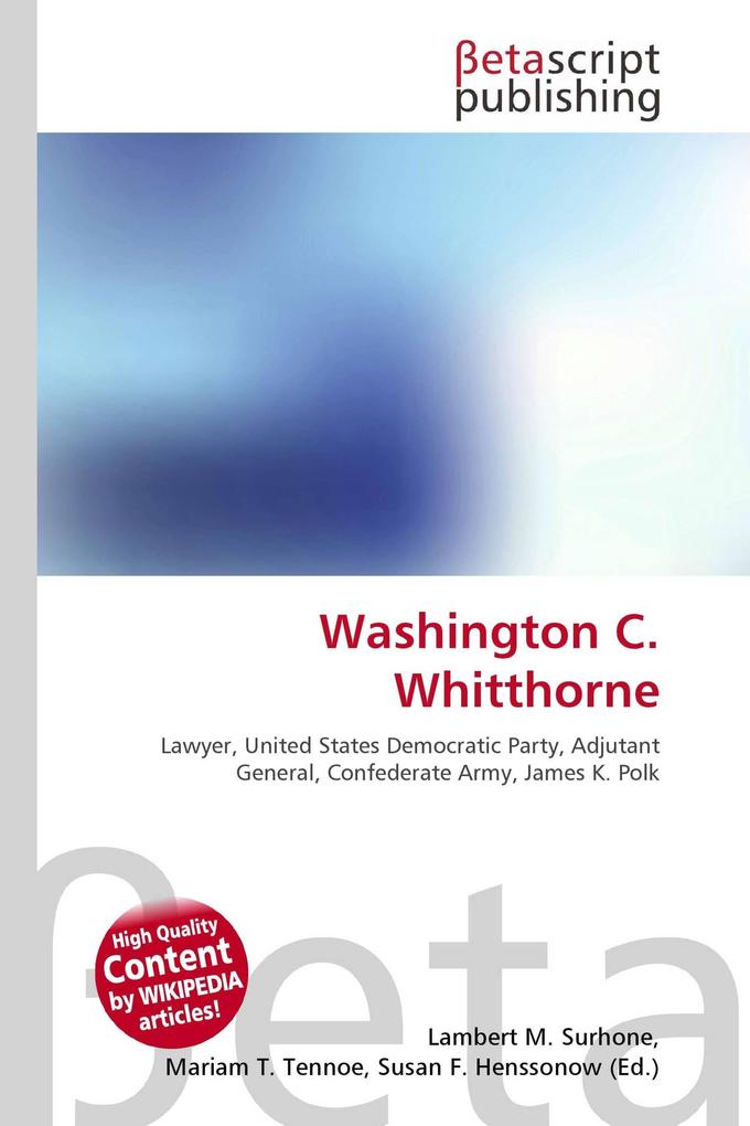Washington C. Whitthorne