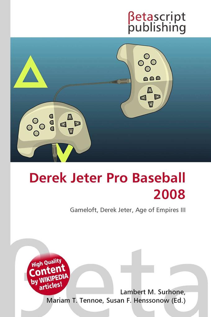 Derek Jeter Pro Baseball 2008