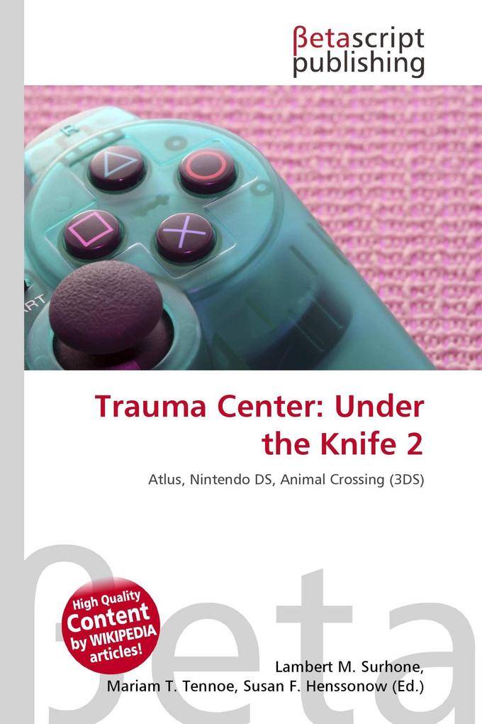 Trauma Center: Under the Knife 2