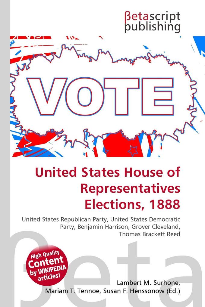 United States House of Representatives Elections 1888