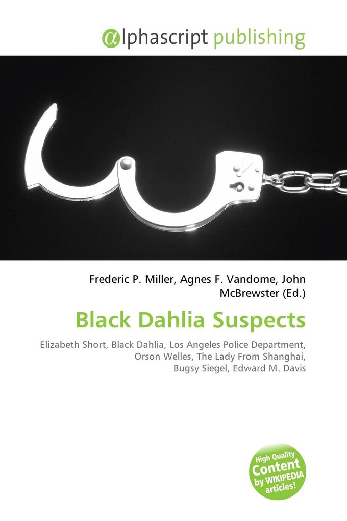 Black Dahlia Suspects